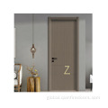 Solid Pvc Door wooden strong partition room doors interior wood door Supplier